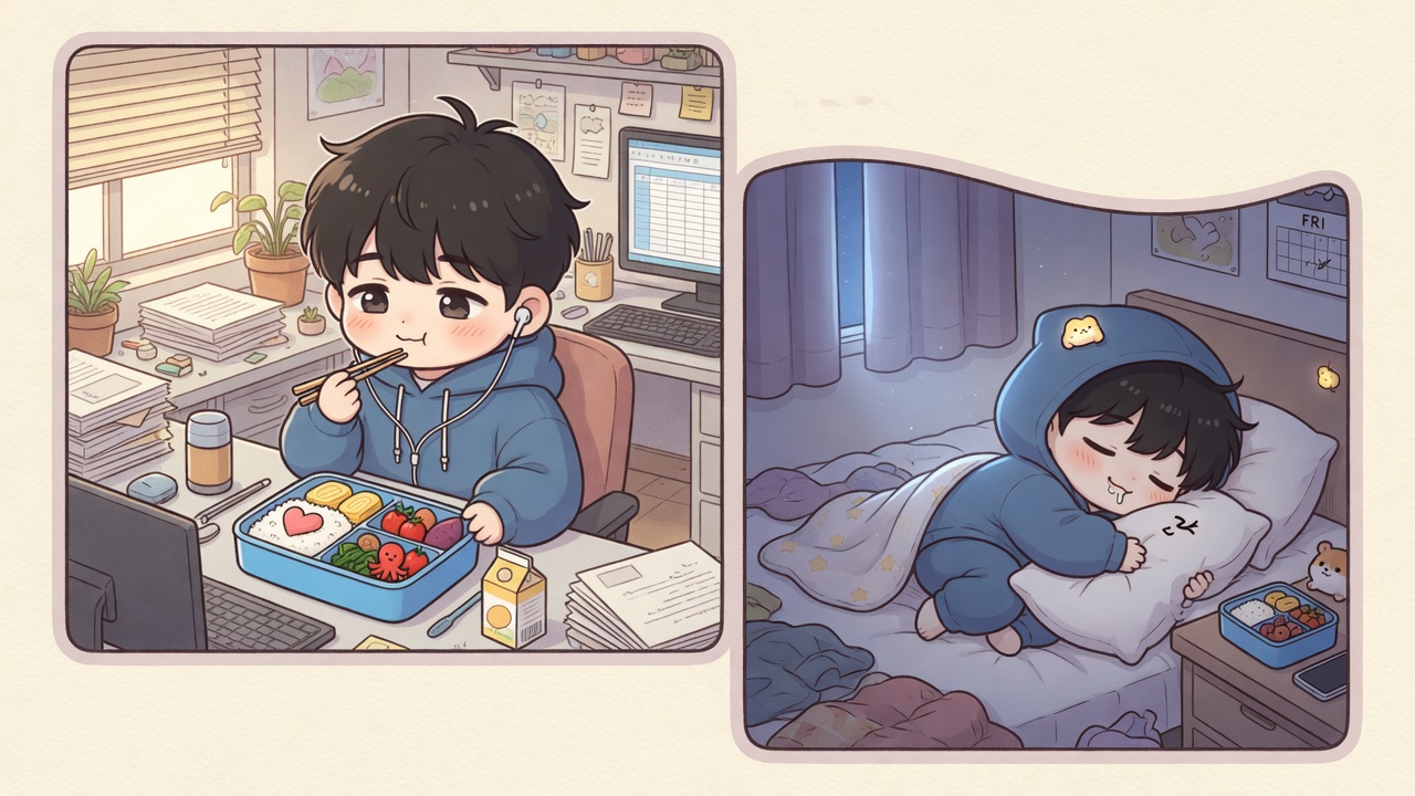 업무량이 많을수록 식사와 수면을 챙겨야 하는 이유