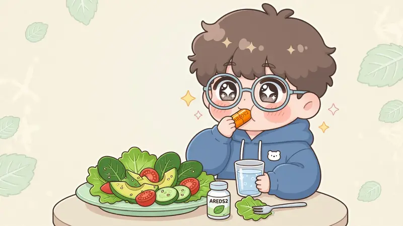 눈 건강 영양제 아레즈2(AREDS2) 포뮬러가 황반변성 지연에 미치는 효과