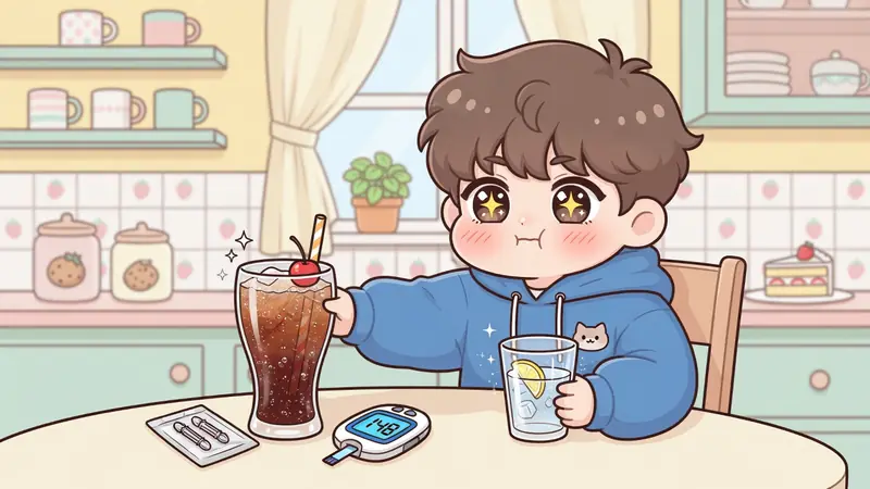 단 음료를 줄이면 혈당과 체중 관리에 어떤 도움이 될까?
